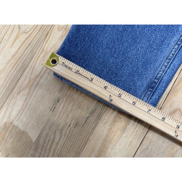 Ms. Cello High Rise Mom Jeans Med Wash 5 Pocket Size 1X 34x29 - Picture 7 of 8